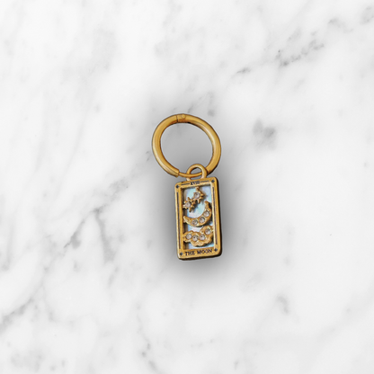 “The Moon” Hoop Earrings